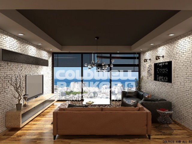 Kıbrıs Girne Merkezde AVM Residence Projesinde Satılık 2+1 Daireler POA