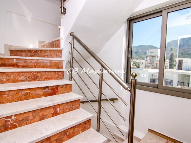 3+1 Town Houses in Karaoglanoglu Ready for Scheduled Delivery of Payment ** 