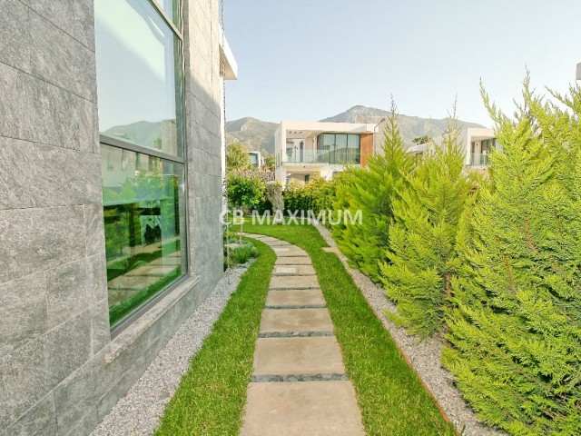 Special Design 3+1 Detached Villa for Sale in Ozanköy, Kyrenia, Cyprus with Turkish Title, Private Pool, Large Garden