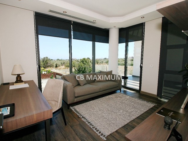 Special Design 3+1 Detached Villa for Sale in Ozanköy, Kyrenia, Cyprus with Turkish Title, Private Pool, Large Garden