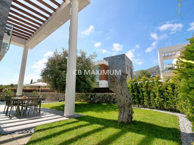 Special Design 3+1 Detached Villa for Sale in Ozanköy, Kyrenia, Cyprus with Turkish Title, Private Pool, Large Garden