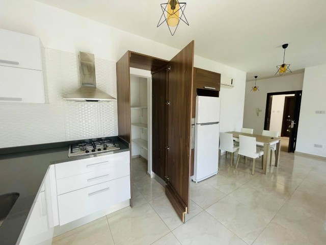 NEWLY FURNISHED GARDEN AND TOP FLOOR APARTMENTS ON A SITE WITH A POOL NEAR THE MAIN STREET IN KYRENIA OZANKOY ** 