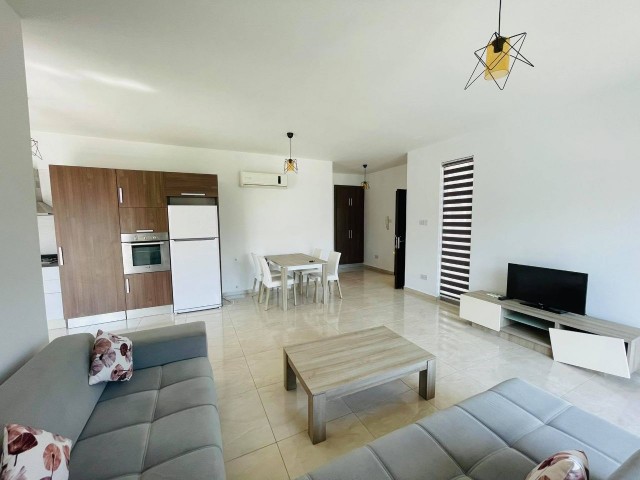 NEWLY FURNISHED GARDEN AND TOP FLOOR APARTMENTS ON A SITE WITH A POOL NEAR THE MAIN STREET IN KYRENIA OZANKOY ** 