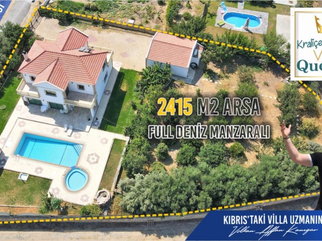 Zypern Kyrenia Alsancak unter 120 Obstbäumen 4+2 freistehende Villa zum Verkauf mit Pool ** 