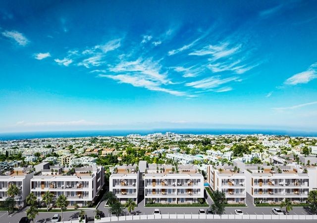 Kıbrıs Girne Alsancak`ta Site İçinde Satılık 2+1 Daire