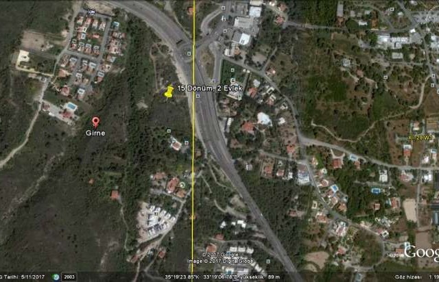 CYPRUS KYRENIA 15 DOMINUM, 2 EVLEK/HOTEL PROJECT AND LAND FOR SALE WITH PERMISSION