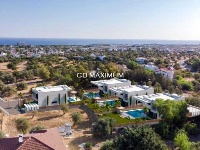 4+1 Villa Zum Verkauf In Zypern Kyrenia Ozanköy ** 