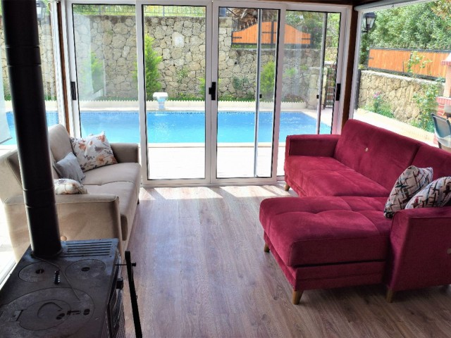 3+1 Villa with Swimming Pool in Bellapais Kyrenia 