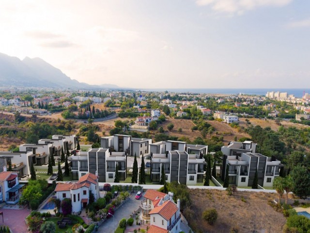 KKTC KYRENIA ALSANCAK REGION WOHNUNG 1+1 ** 