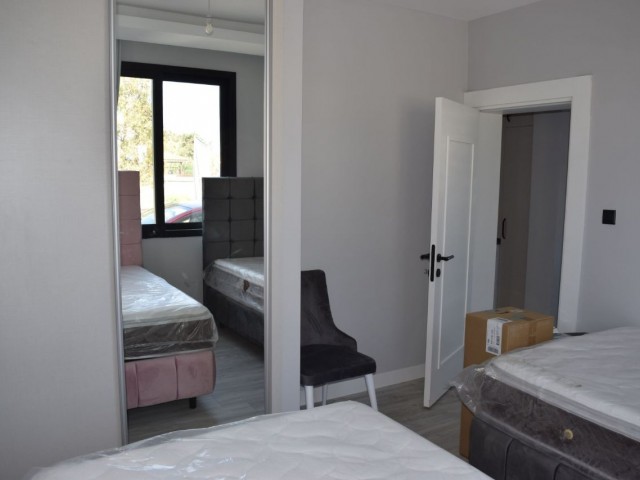 2+1 Apartment Flat with Garden and Sea View in Girne Karaoglanoglu 