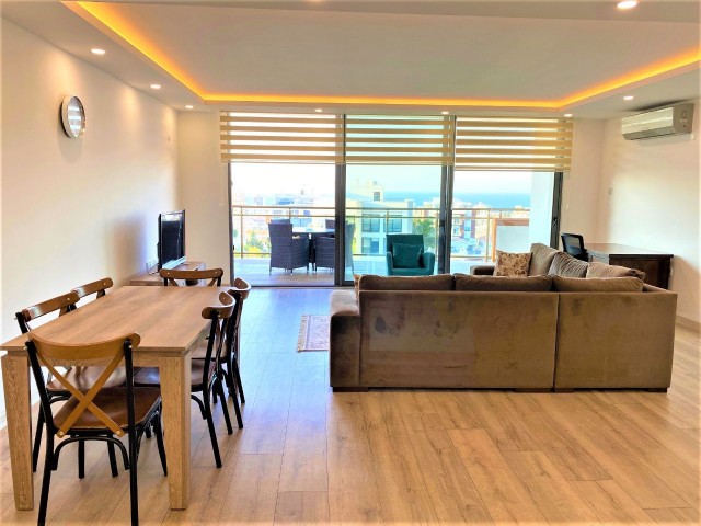 3+1 Residence Wohnung mit Meerblick im Zentrum von Kyrenia ** 