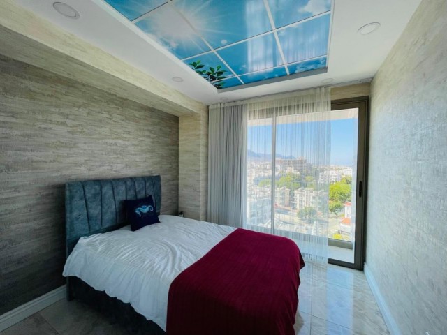 LUXURIOUS AND NEW FURNISHED PENTHOUSE WITH PRIVATE POOL SEA VIEW IN THE CENTER OF CYPRUS KYRENIA ** 