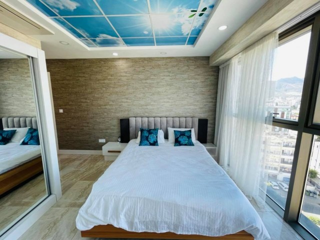 LUXURIOUS AND NEW FURNISHED PENTHOUSE WITH PRIVATE POOL SEA VIEW IN THE CENTER OF CYPRUS KYRENIA ** 