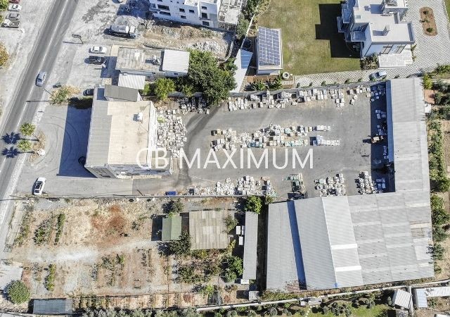 Commercial Building and Land For Sale On The Main Road In Cyprus Kyrenia Alsancak ** 