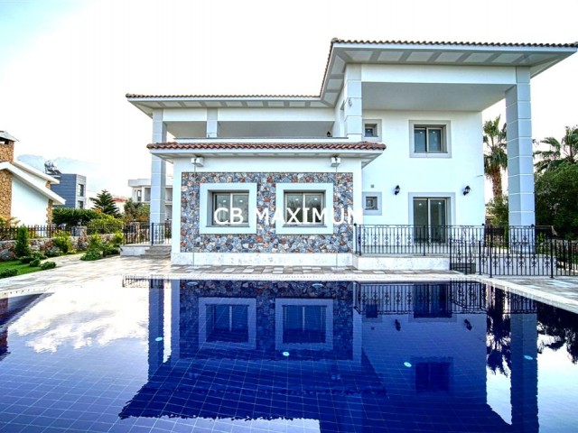 5+1 Villa With Swimming Pool For Sale In Cyprus Kyrenia Alsancak ** 