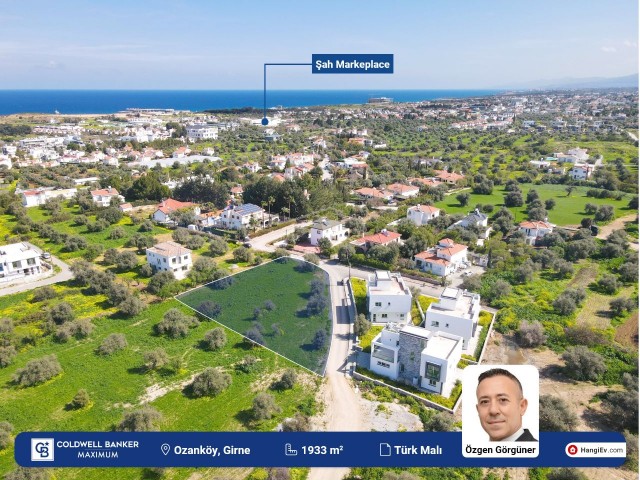 Land zum Verkauf in Kyrenia Ozanköy mit Blick auf die Berge und das Meer in einer herrlichen Lage. ** 