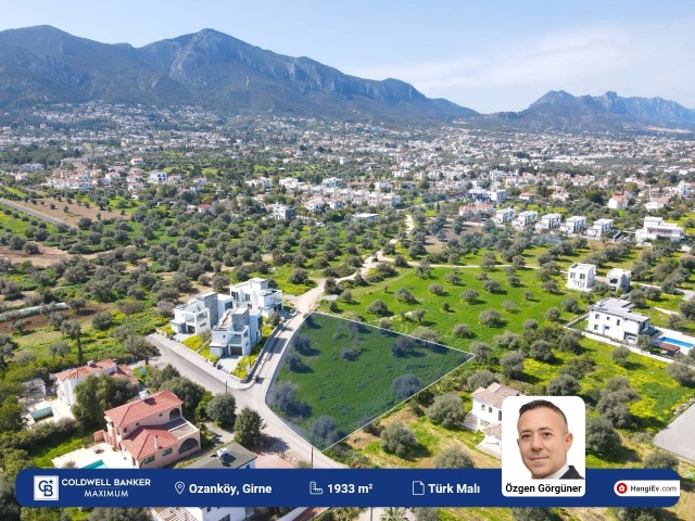 Land zum Verkauf in Kyrenia Ozanköy mit Blick auf die Berge und das Meer in einer herrlichen Lage. ** 