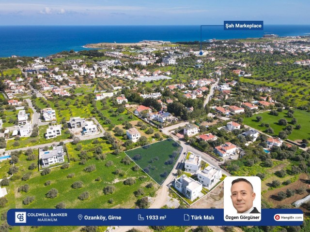 Land zum Verkauf in Kyrenia Ozanköy mit Blick auf die Berge und das Meer in einer herrlichen Lage. ** 