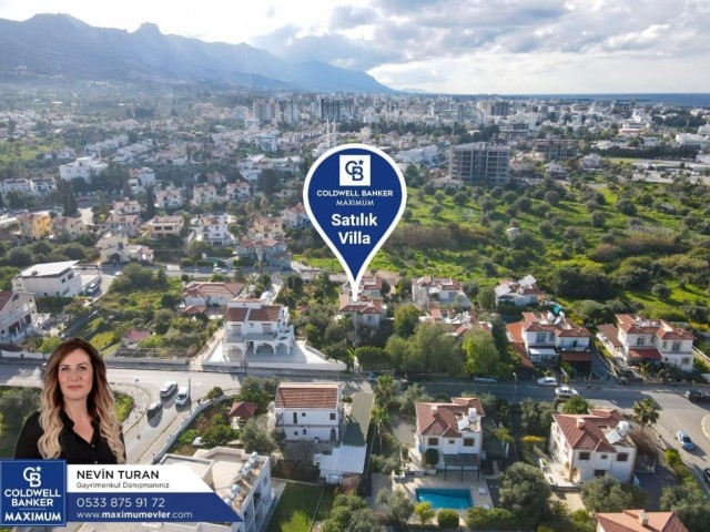 6 + 1 SEHR PRIVATE VILLA ZUM VERKAUF IN DER NÄHE DER HAUPTSTRAßE IN KYRENIA OZANKÖY ** 