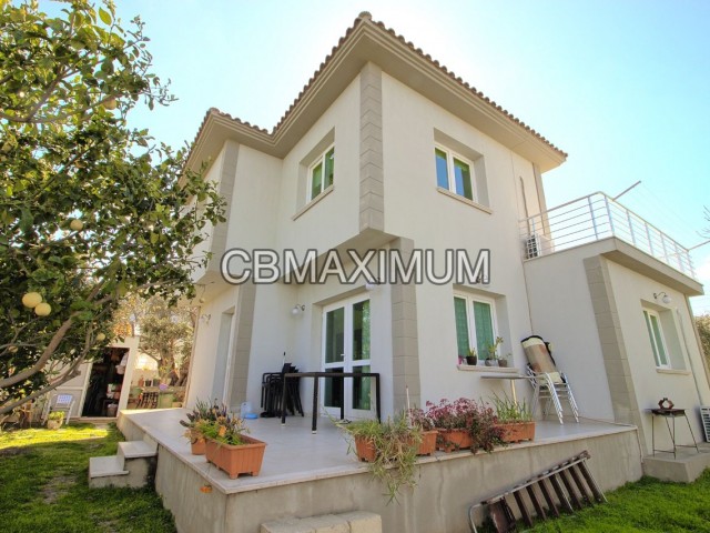 Flawless 3+1 Detached Villa for Sale in a 605m2 Plot of Land in Kyrenia Catalkoy, Cyprus  