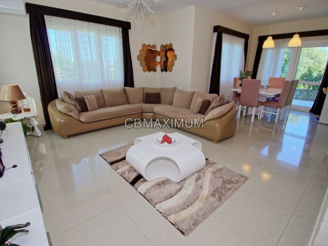 Flawless 3+1 Detached Villa for Sale in a 605m2 Plot of Land in Kyrenia Catalkoy, Cyprus  