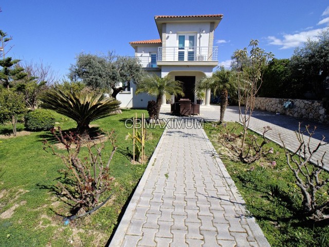 Flawless 3+1 Detached Villa for Sale in a 605m2 Plot of Land in Kyrenia Catalkoy, Cyprus  