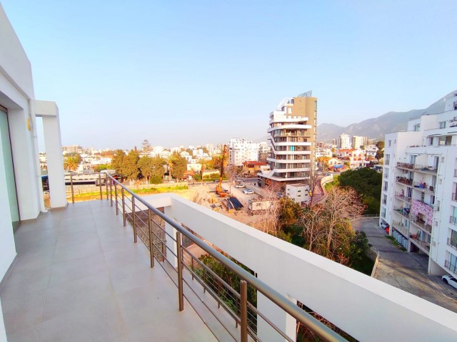 3+1 Duplex Penthouse with Amazing View in Kyrenia Center 