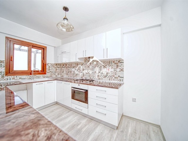 A Very Pleasant And Renovated 2 + 1 Apartment On The Site For Sale In Kyrenia Alsancak ** 