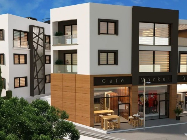 1+1 FLAT FOR SALE IN CYPRUS KYRENIA ALSANCAK REGION