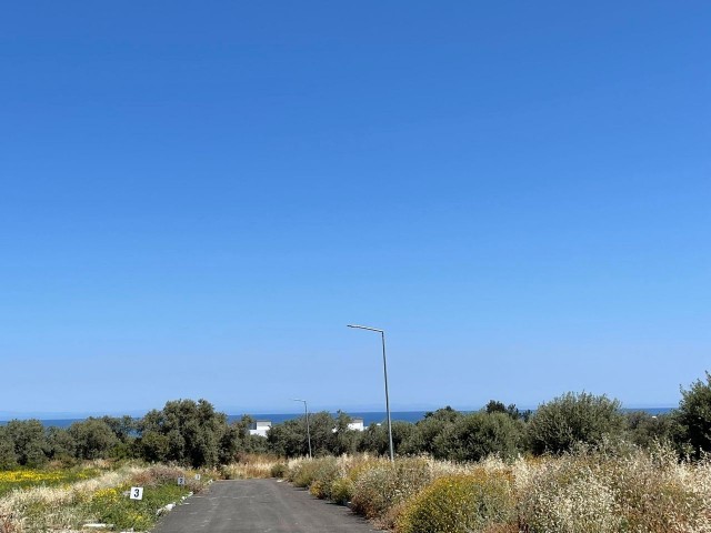 THE ONLY AUTHORIZED CYPRUS KYRENIA OZANKOY Dec 991 M2 LAND WITH FULL SEA VIEW ** 