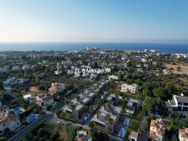 KKTC Girne/ Edremit'de Satılık 4+1 Lüks Villalar