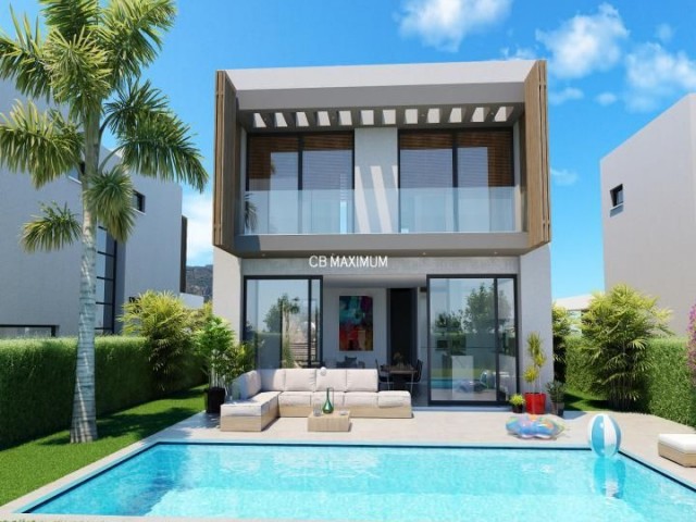 4+1 Luxury Villas with Pool for Sale in Kyrenia/ Edremit, TRNC