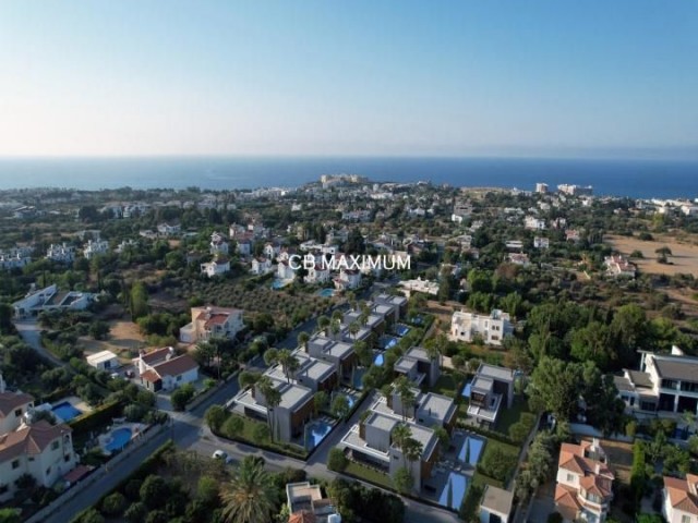 NUR AUTORISIERTE ZYPERN KYRENIA EDREMIT MIT SPEKTAKULÄREM MEERBLICK GEPLANTE VILLEN ** 