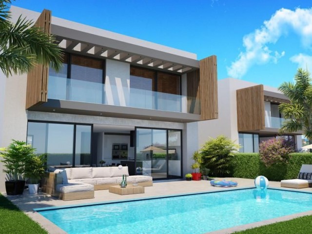 THE ONLY AUTHORIZED VILLAS IN KYRENIA EDREMIT WITH MAGNIFICENT SEA VIEWS ARE PLANNED FOR PAYMENT ** 