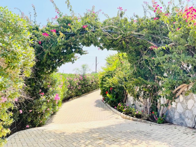 EINSTÖCKIGE VILLA MIT HERRLICHEM MEERBLICK IN ZYPERN KYRENIA LAPTA ** 