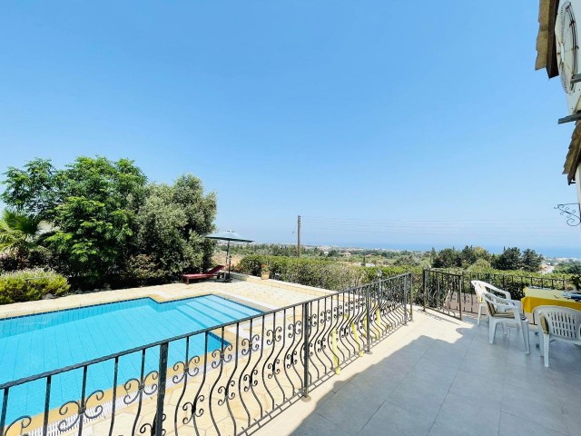 ONE-STOREY VILLA WITH A MAGNIFICENT UNINTERRUPTED SEA VIEW IN KYRENIA LAPTA, CYPRUS ** 