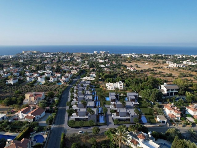 Luxury Villas for Sale in Kyrenia Edremit with Private Swimming Pool, Large Garden, 4+1 ** 