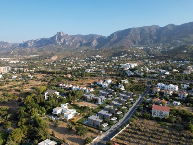 4+1 Luxusvillen mit privatem Pool in Kyrenia Edremit mit großem Garten ** 