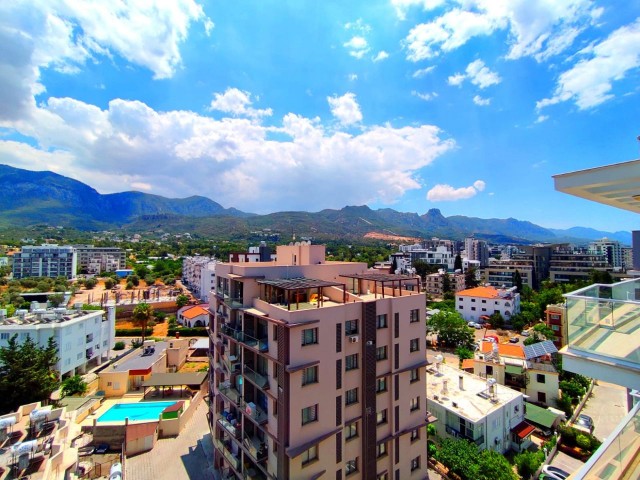 Ensuite 3-Bedroom Penthouse for Rent in the Center of Kyrenia ** 