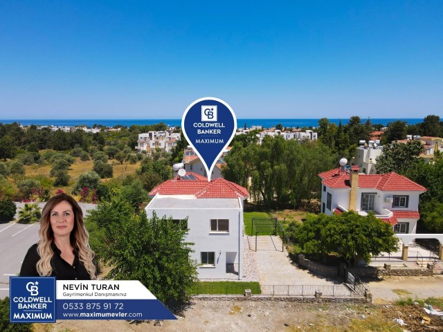 5+1 VILLA ZUM VERKAUF IN ZYPERN KYRENIA KARAOGLANOGLUN KOMPLETT RENOVIERT ** 