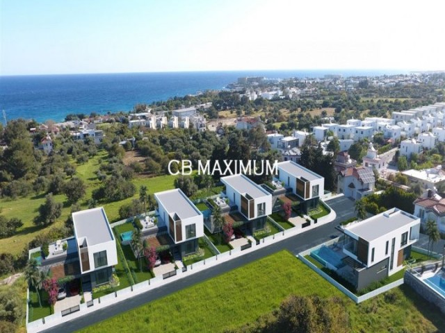 Villas for Sale in Kyrenia Edremit Region of Cyprus with 4+1 Private Swimming Pool ** 