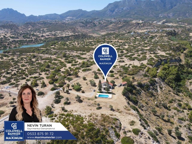 THE ONLY AUTHORIZED CYPRUS KYRENIA ÇATALKÖY LAND PLOT WITH 5 Decares 2600 A2 MOUNTAIN HOUSE WITH SEA VIEW ** 