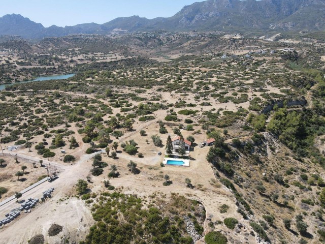 THE ONLY AUTHORIZED CYPRUS KYRENIA ÇATALKÖY LAND PLOT WITH 5 Decares 2600 A2 MOUNTAIN HOUSE WITH SEA VIEW ** 