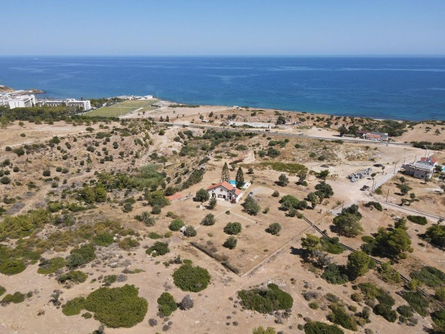 Einzige autorisierte Zypern Kyrenia CHATALKÖY de FUL KESMEZ 6931 m2 Grundstück mit Meerblick 4 + 1 sehr privates Bauernhaus ** 