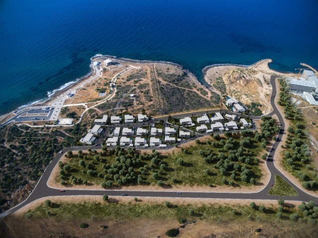 Luxury 4 + 1 Villas for Sale by the Sea in Kyrenia Çatalköy Region of TRNC with Turkish Cob ** 