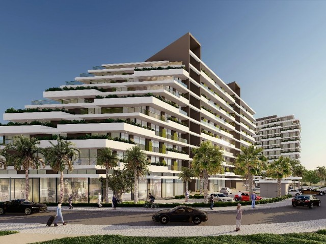 KKTC, İskele Long Beach'de Satılık 1+1 Daireler