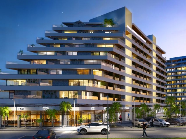 2+ 1 Apartments for Sale in TRNC, Iskele Long Beach ** 