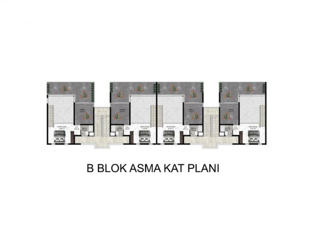 KIBRIS GİRNE ESENTEPE DE DENİZE SIFIR  1+1 VE 2+1  LUKS  DAİRELER