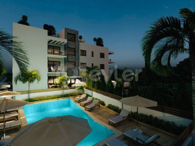 2+1 GARDEN FLOOR APARTMENT IN ALSANCAK, CYPRUS GİRNE, CLOSE TO BANK-FREE INTEREST-FREE DELIVERY