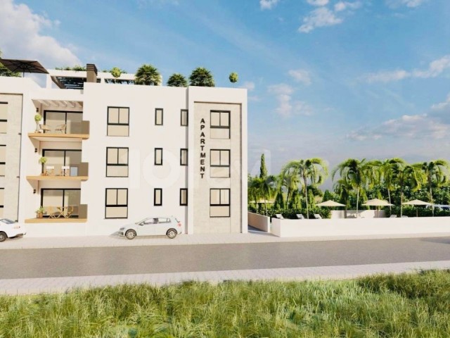 ZYPERN GİRNE ALSANCAK 2+1 GARTENETAGE WOHNUNG IN DER NÄHE VON BANKFREIEM ZINSFREIE ÜBERGABE